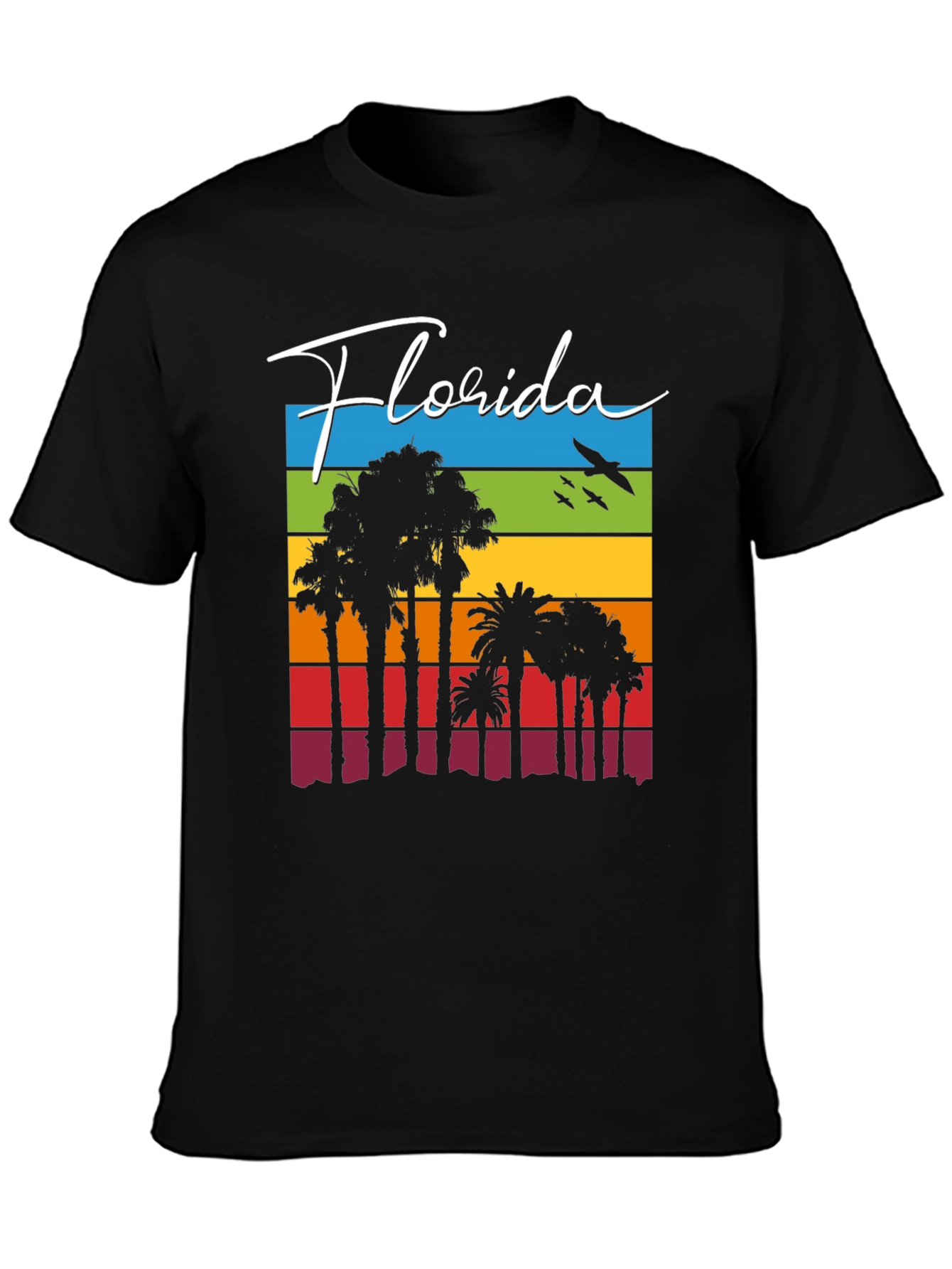 Florida Palm Tree Retro T-Shirt