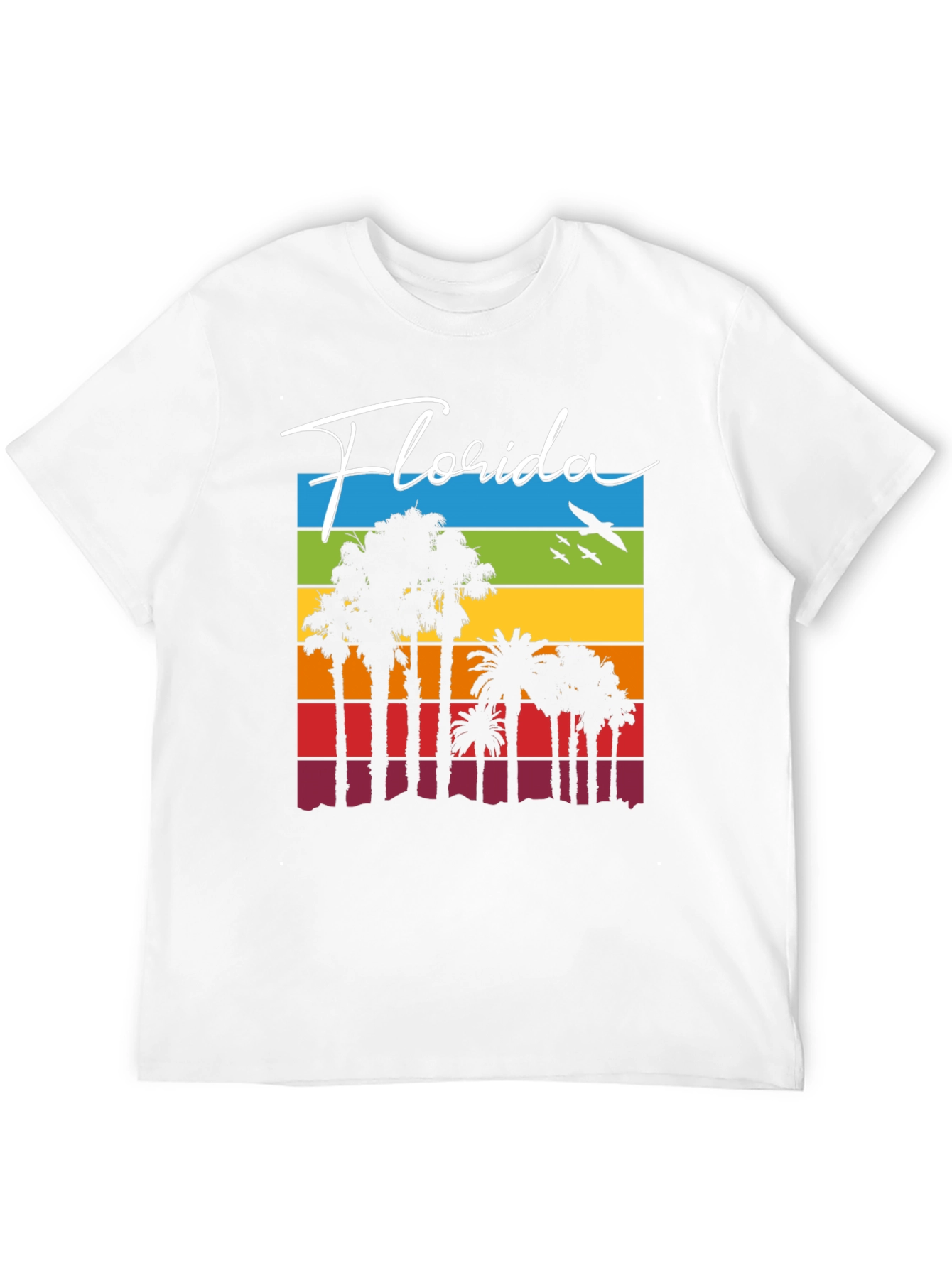 Florida Palm Tree Retro T-Shirt