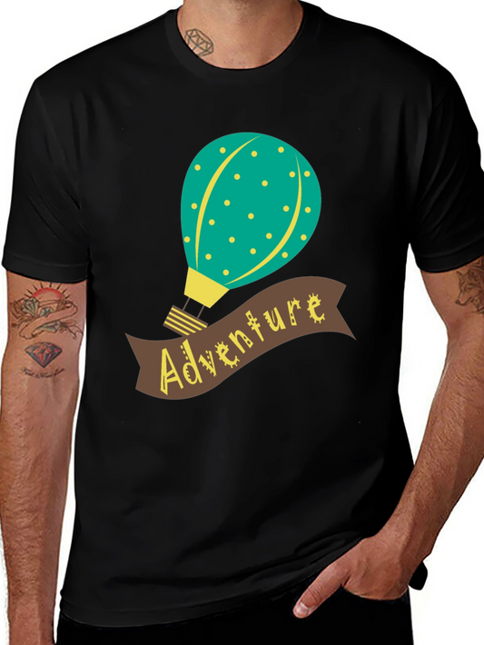 Adventure Awaits Mens Graphic Tee