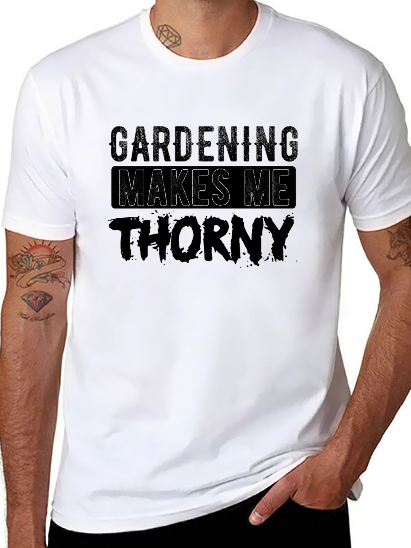 Gardening Makes Me Thorny T-Shirt
