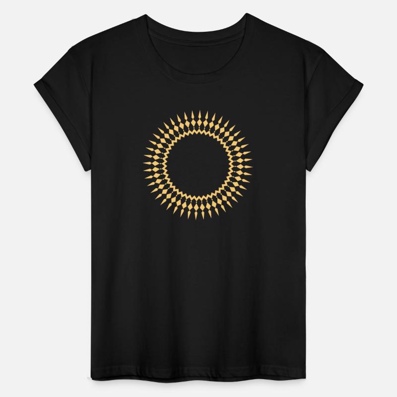 Radiant Sun Frame Geometric