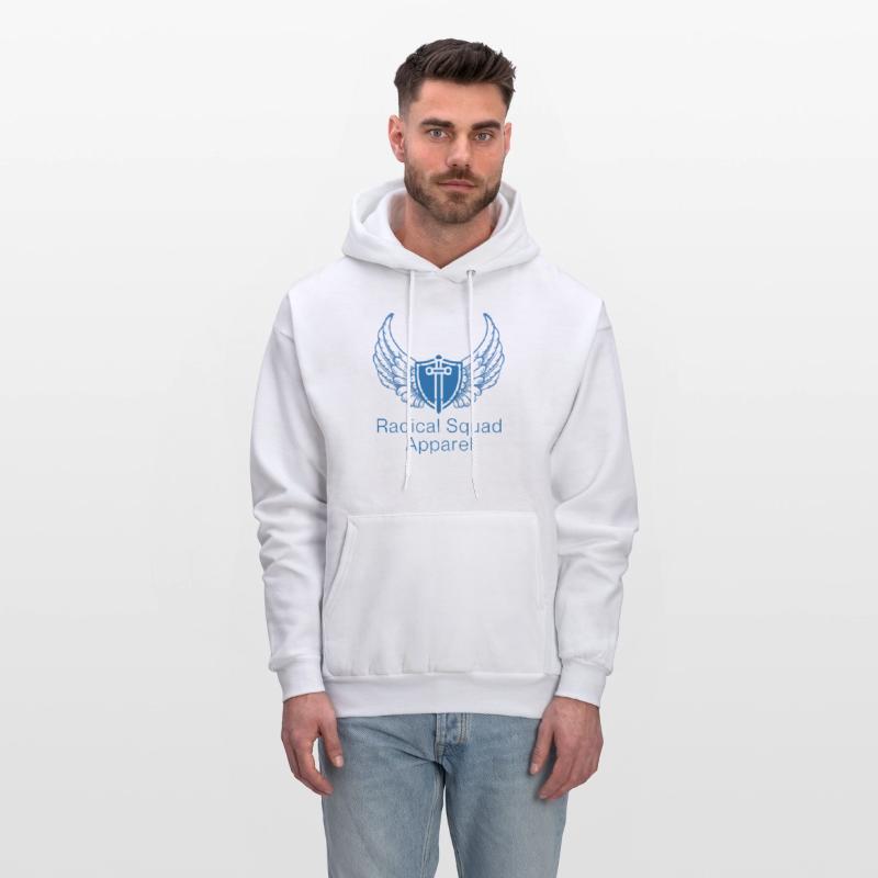 Radical Squad Apparel Blue Brand Logo Design