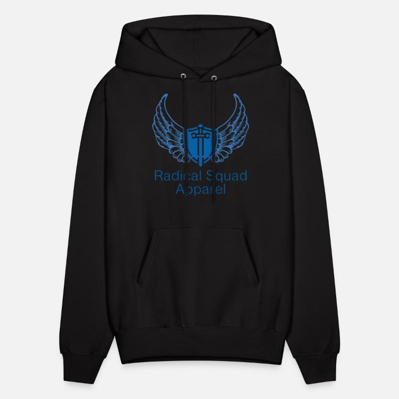 Radical Squad Apparel Blue Brand Logo Design