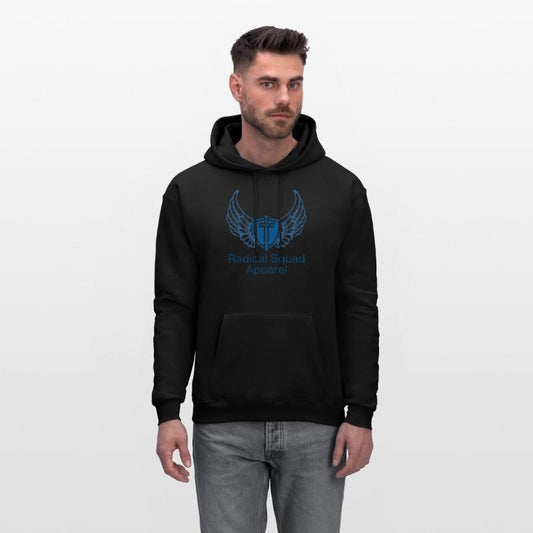 Radical Squad Apparel Blue Brand Logo Design