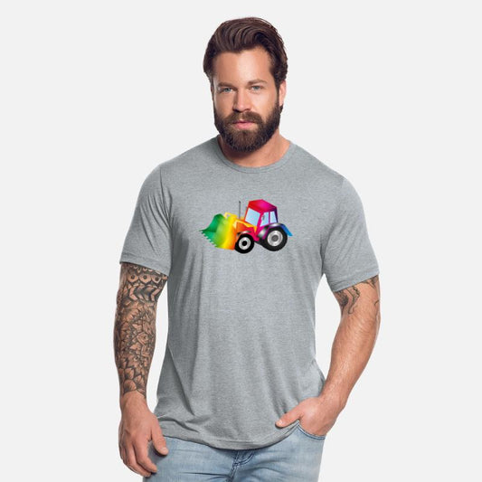 Rainbow Excavator Full of Colors