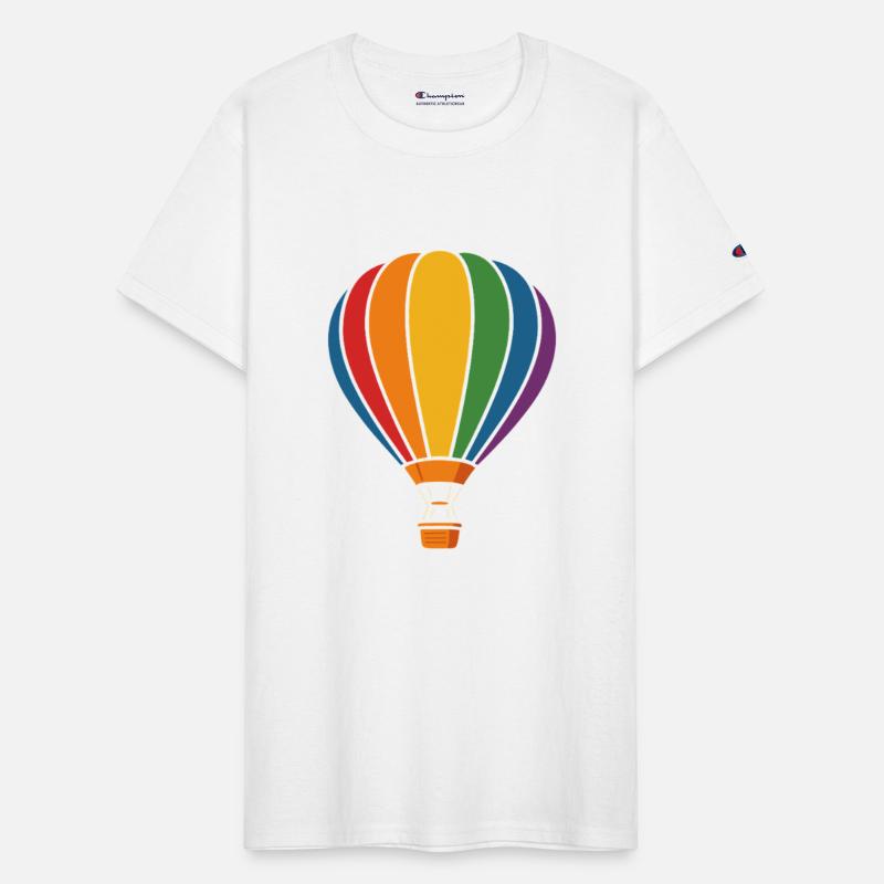 Rainbow Hot Air Balloon – Fly Free