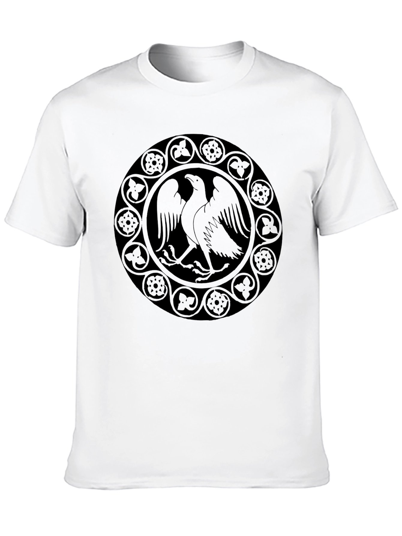 Eagle Emblem Black T-Shirt - Unique Graphic Tee