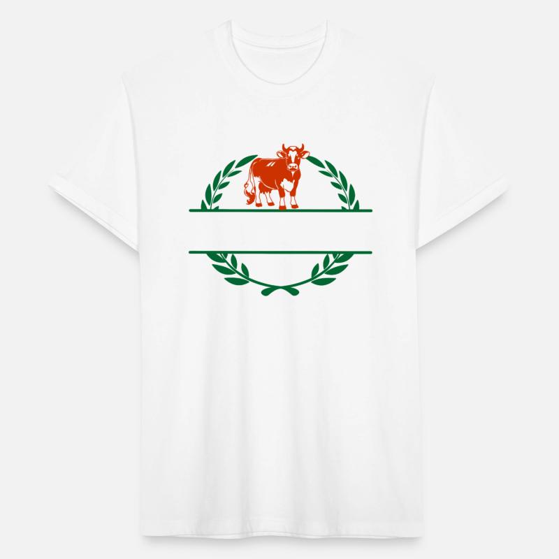 Red Dairy Cow Custom Crest