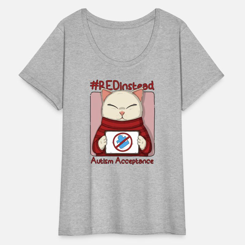 Red Instead For Autism Acceptance