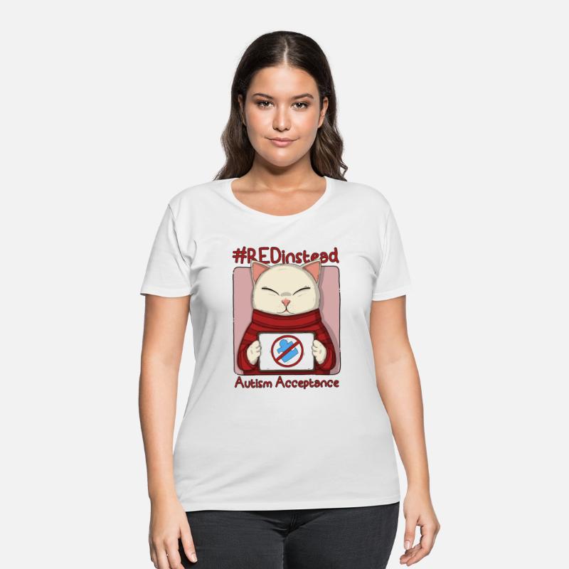 Red Instead For Autism Acceptance