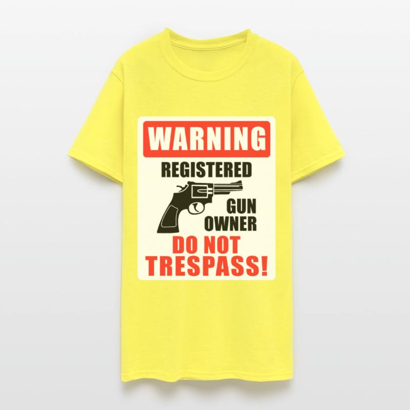 Registered Gun Owner Sign