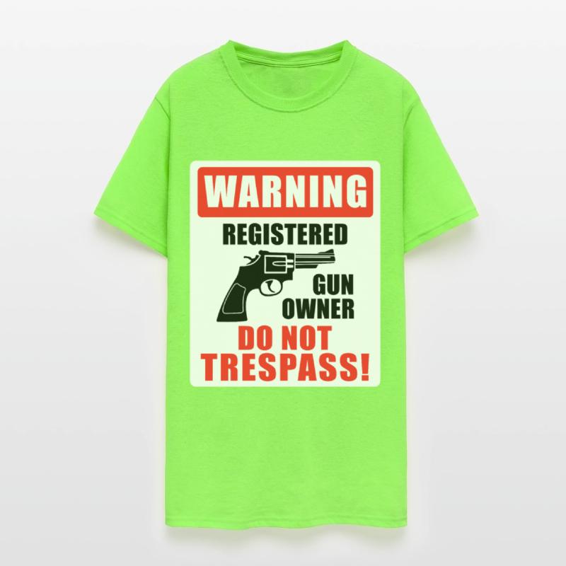 Registered Gun Owner Sign