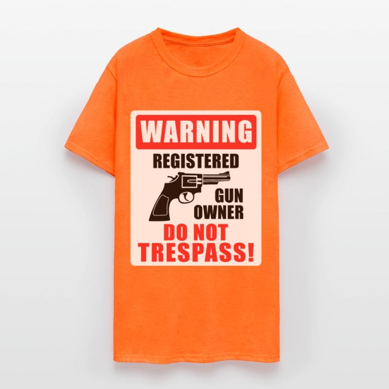 Registered Gun Owner Sign