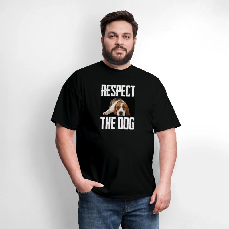 Respect The Dog Cute Puppy Photo Canine Lover Gift