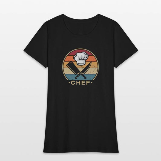 Retro Cook Chef De Cuisine Sous Chef Professional