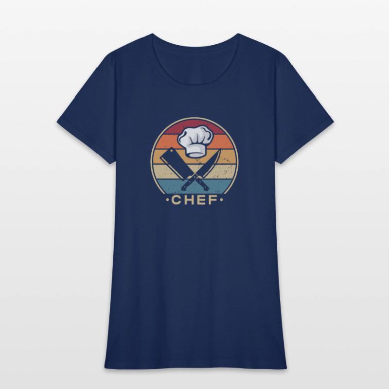 Retro Cook Chef De Cuisine Sous Chef Professional