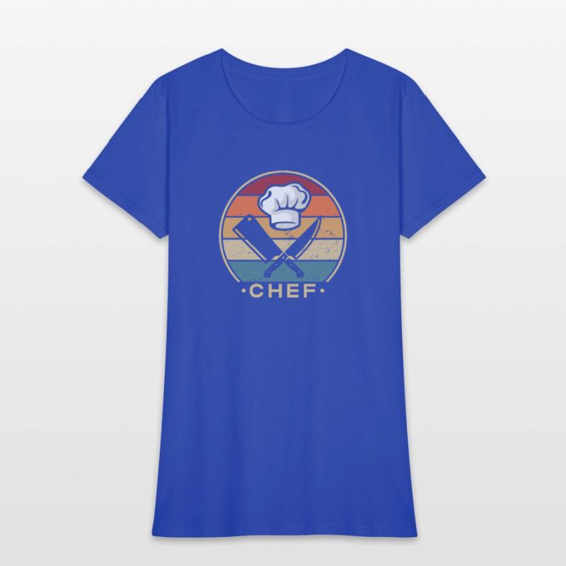 Retro Cook Chef De Cuisine Sous Chef Professional