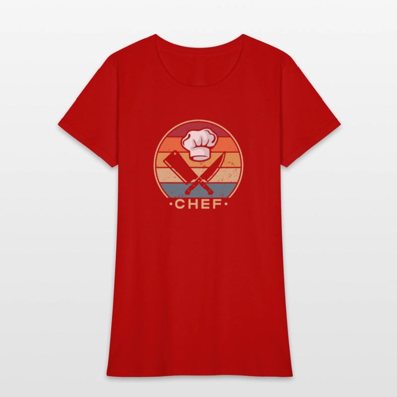 Retro Cook Chef De Cuisine Sous Chef Professional