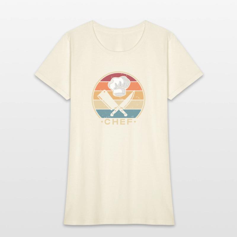 Retro Cook Chef De Cuisine Sous Chef Professional