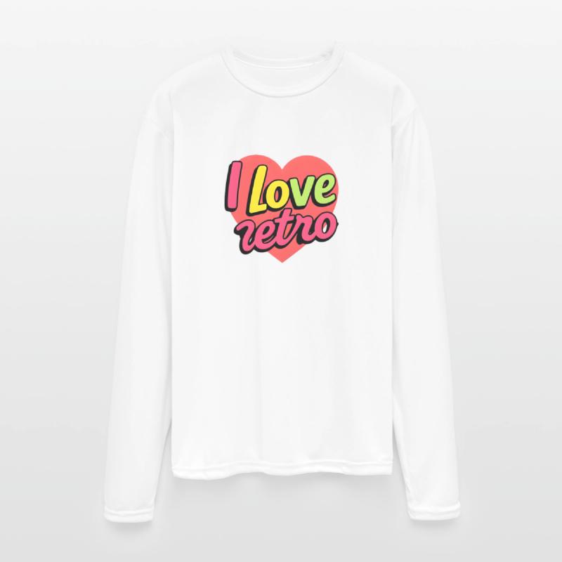 Retro Love Heart Graphic Design