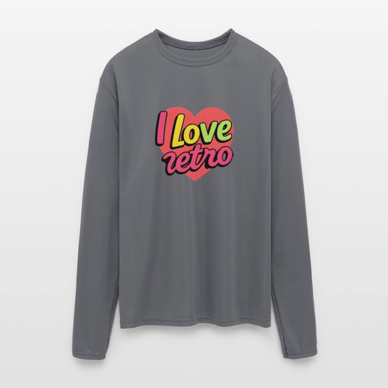 Retro Love Heart Graphic Design