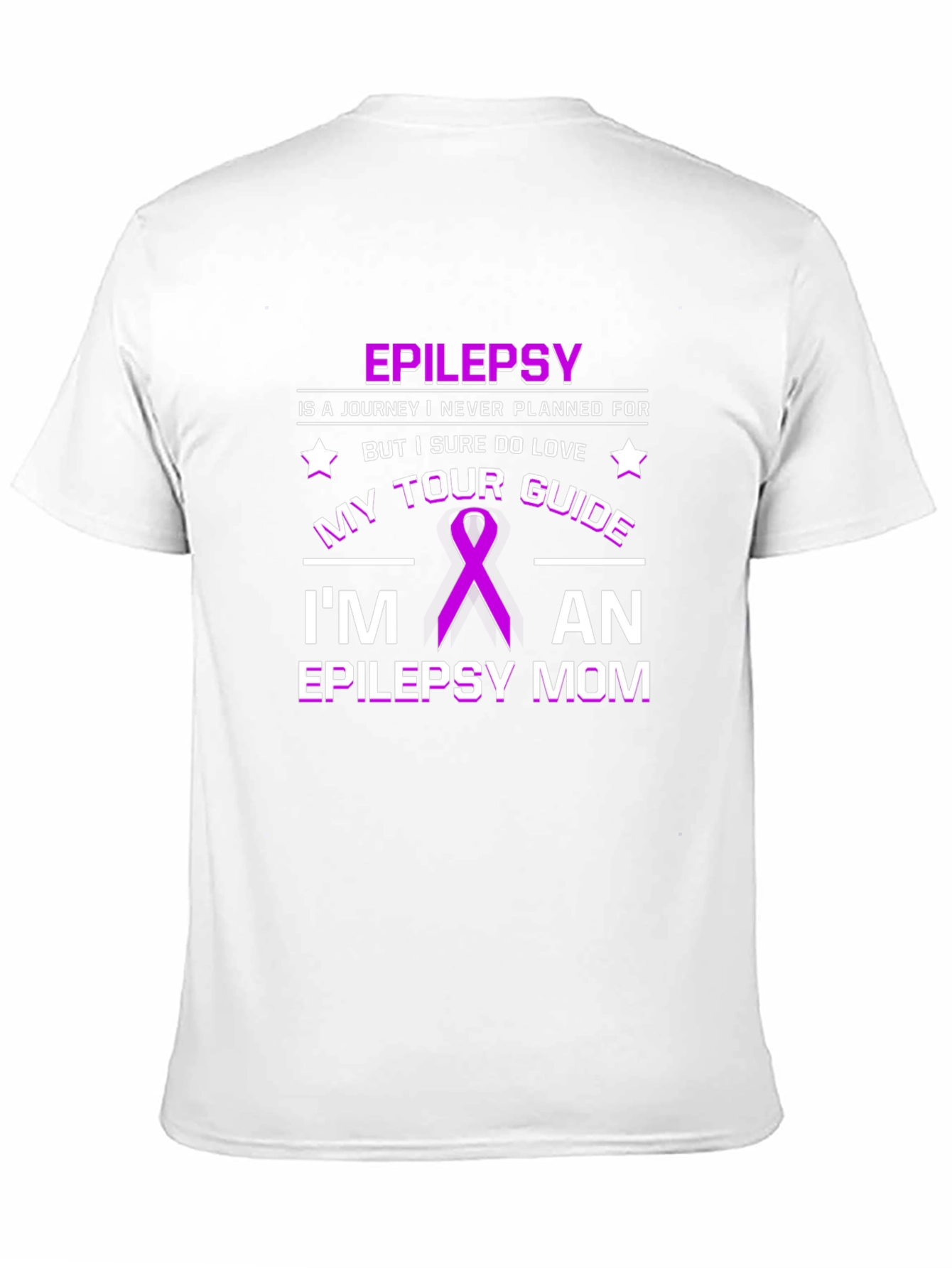 Epilepsy Mom Graphic Tee - Tour Guide Awareness T-Shirt