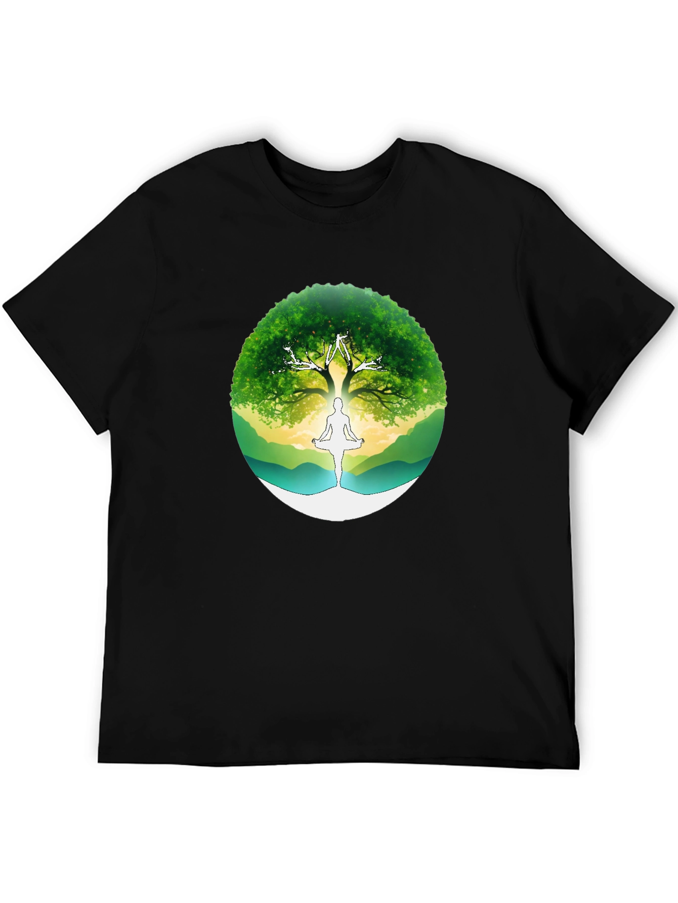 Tree of Life Yoga Graphic T-Shirt