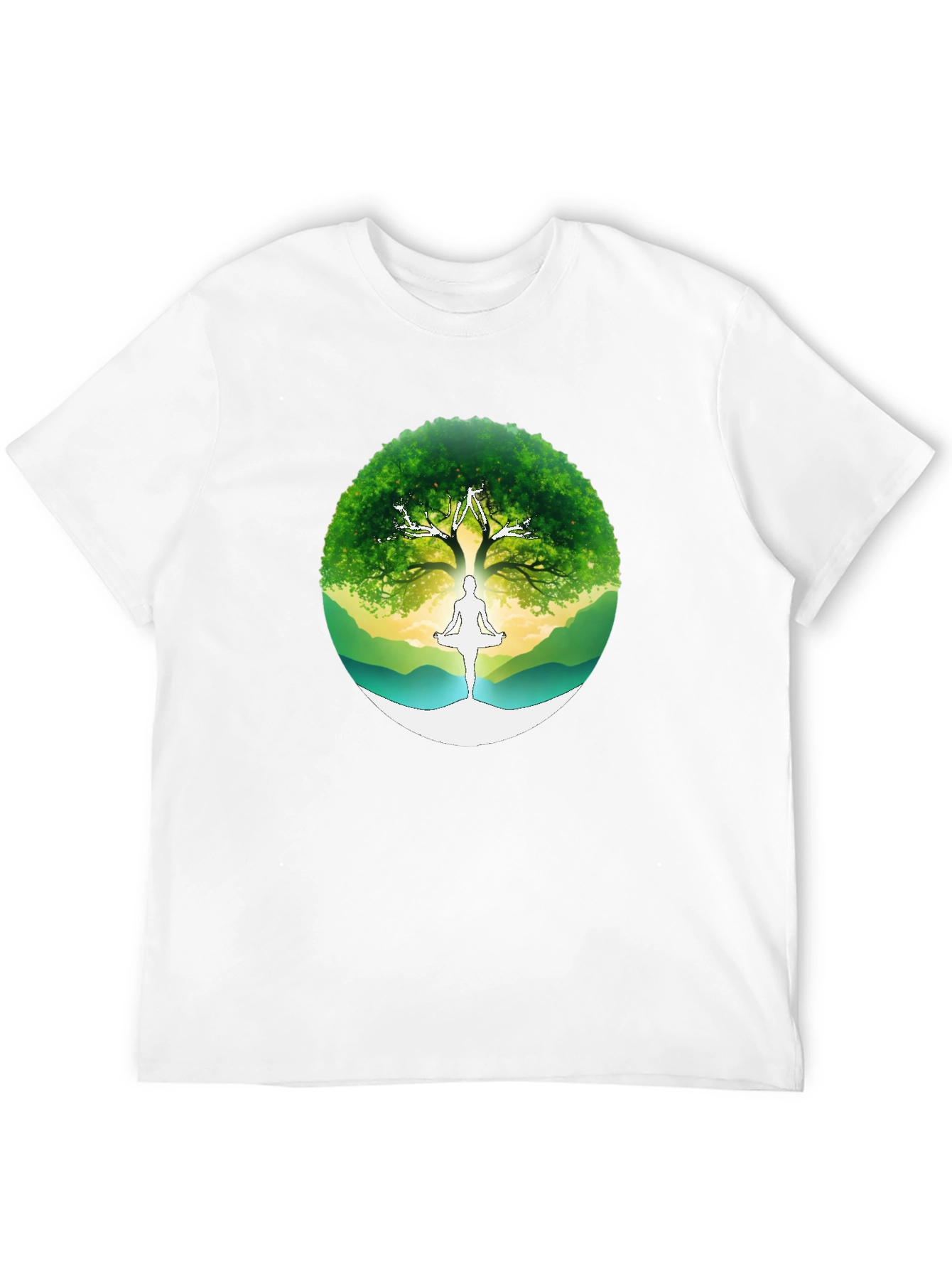 Tree of Life Yoga Graphic T-Shirt