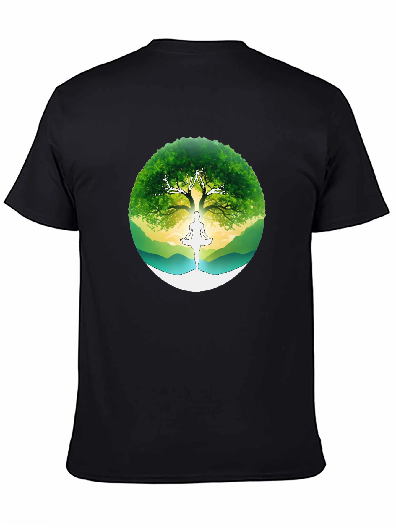 Tree of Life Yoga Graphic T-Shirt