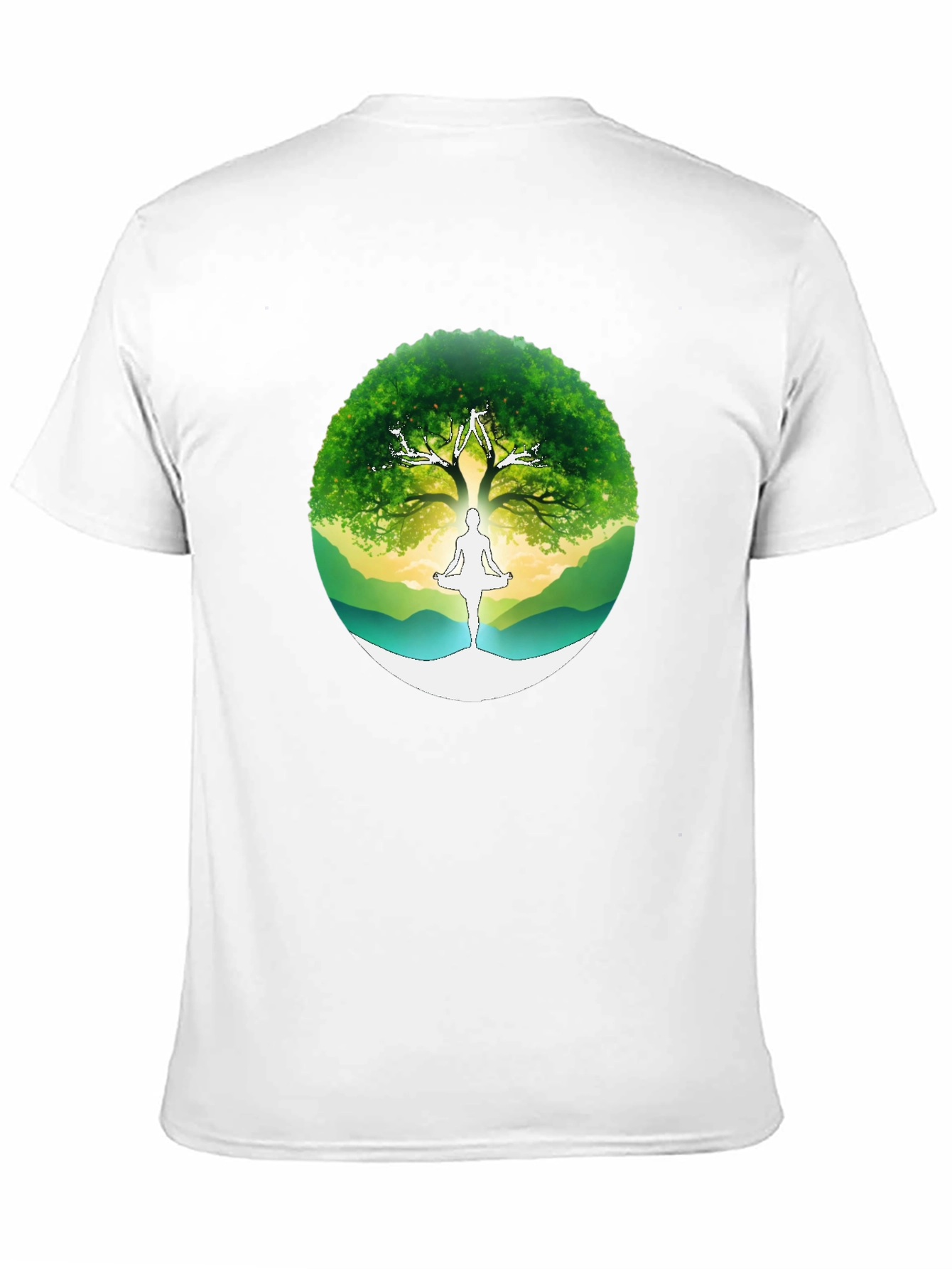 Tree of Life Yoga Graphic T-Shirt