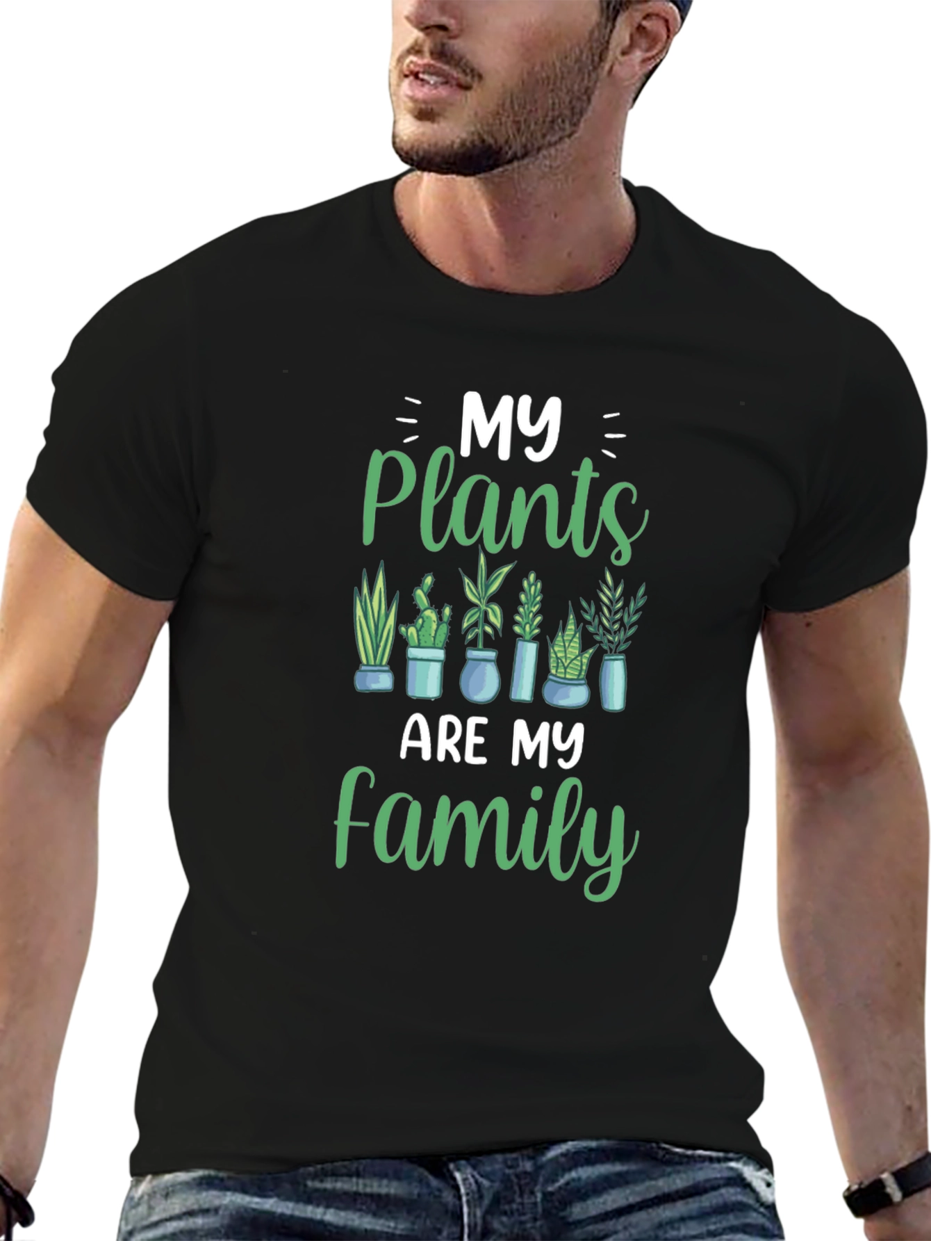 My Plants Are My Family T-Shirt