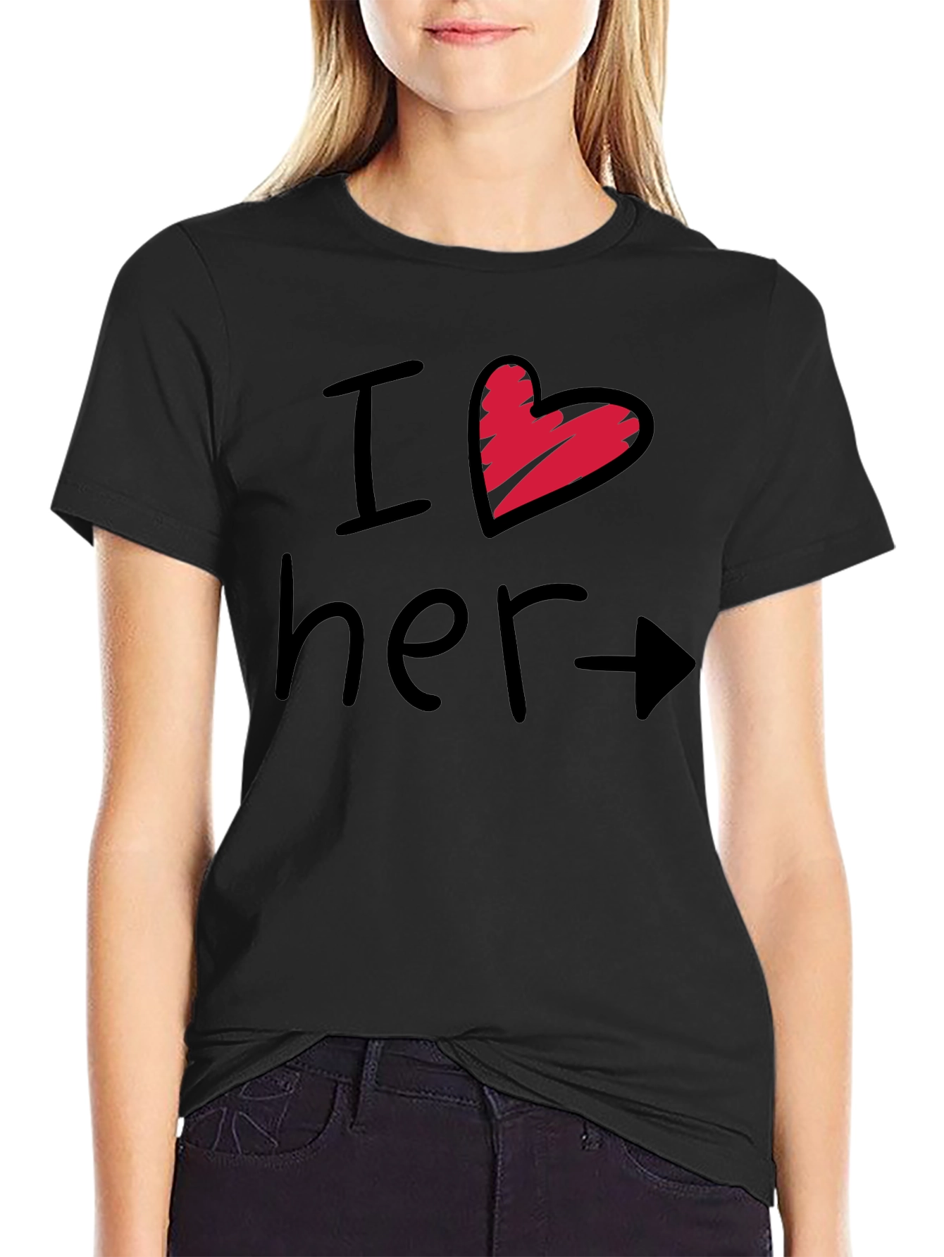 I Heart Her Novelty T-Shirt