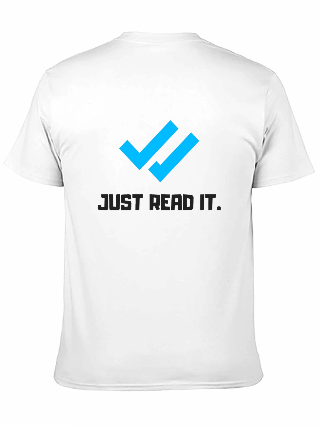 Just Read It Tee - Double Check Mark T-Shirt