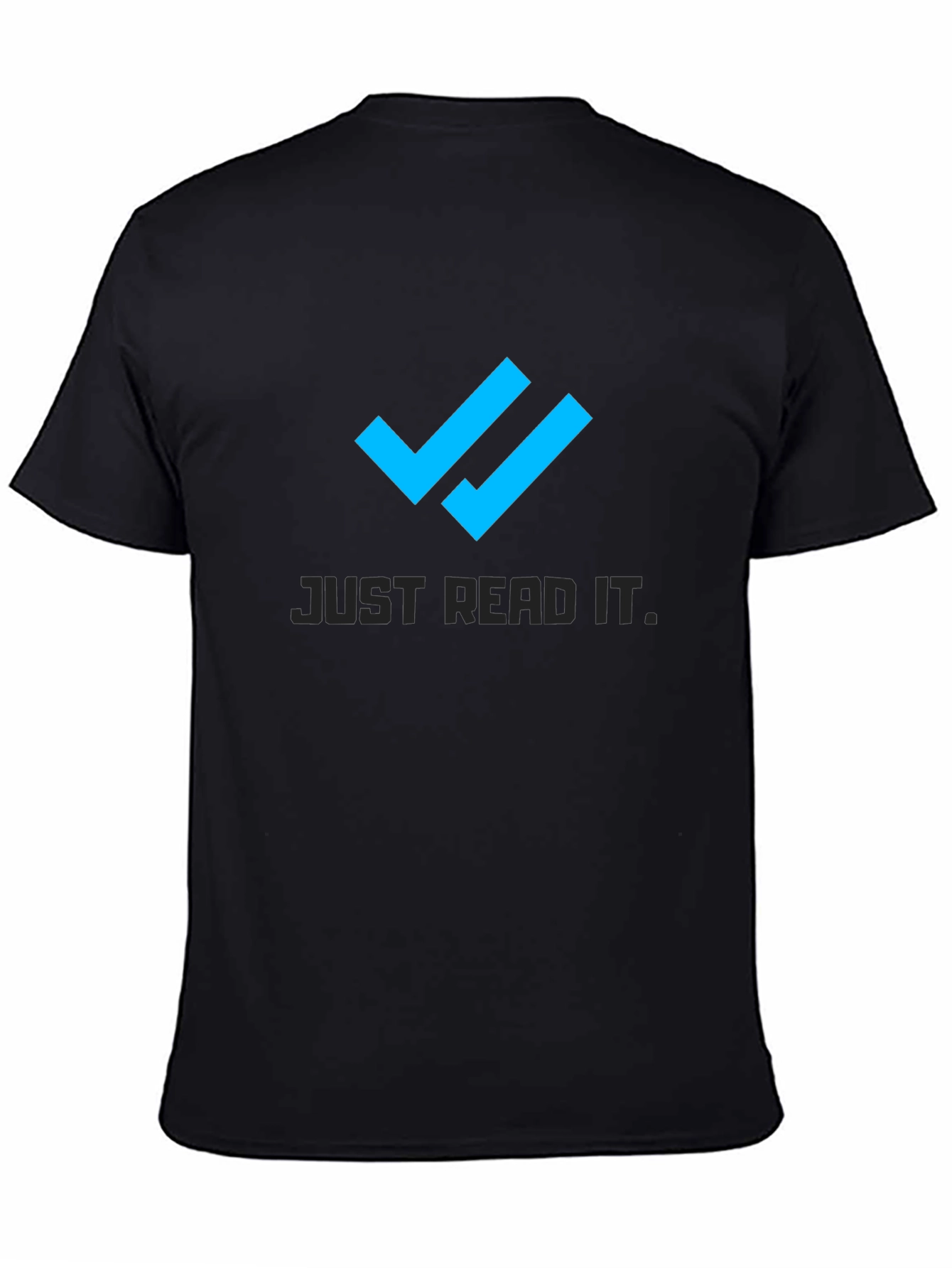 Just Read It Tee - Double Check Mark T-Shirt