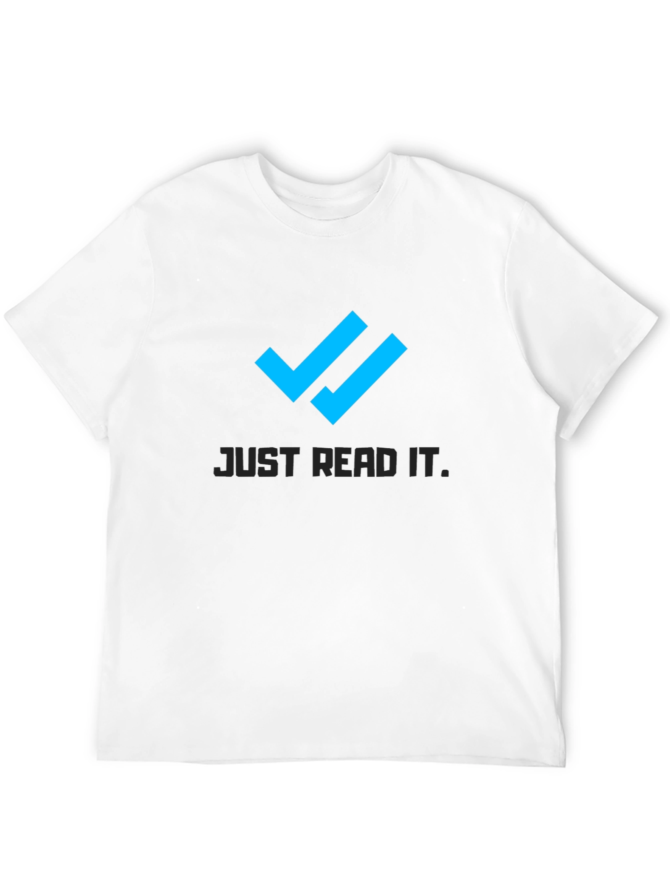 Just Read It Tee - Double Check Mark T-Shirt