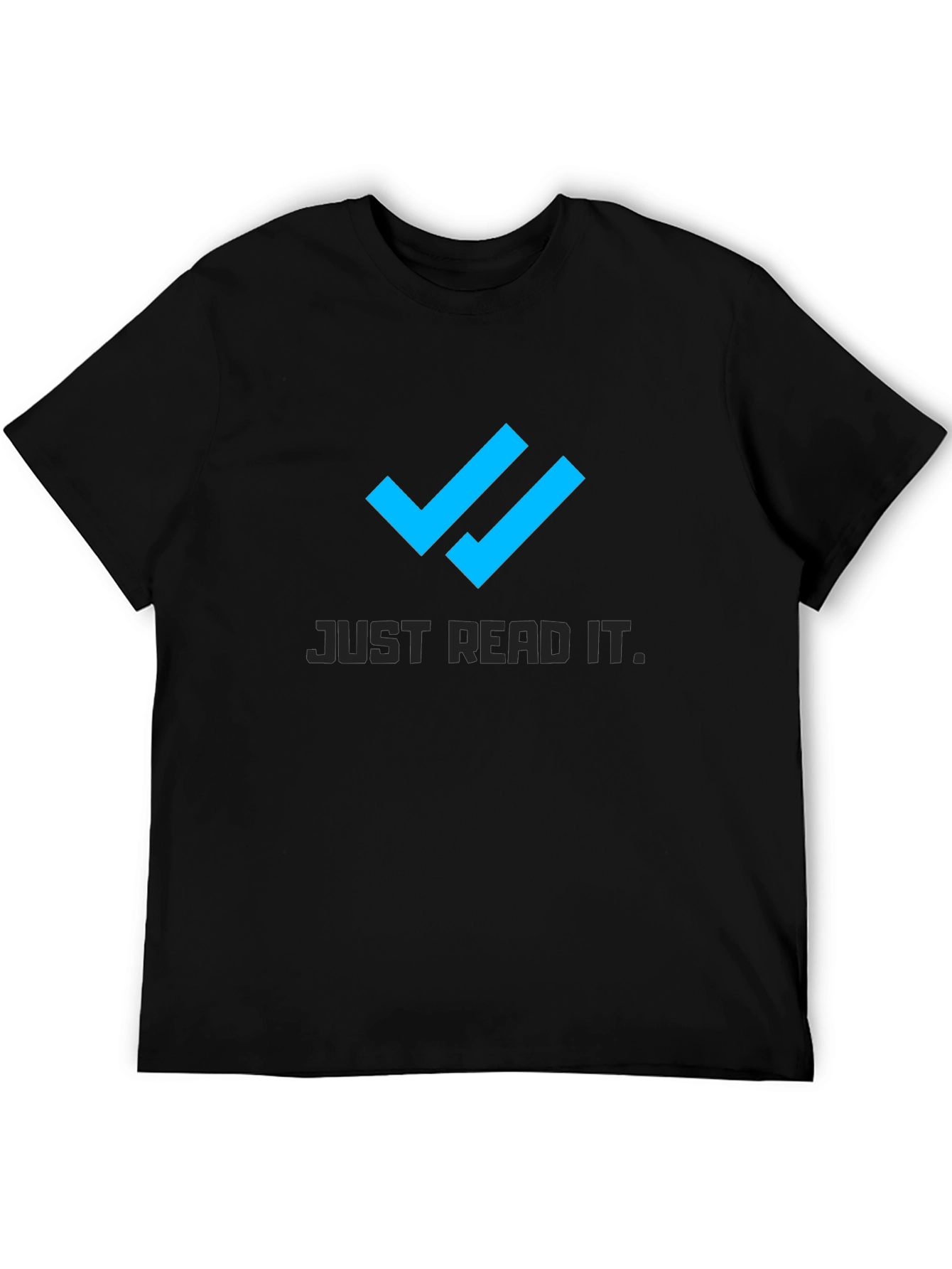 Just Read It Tee - Double Check Mark T-Shirt