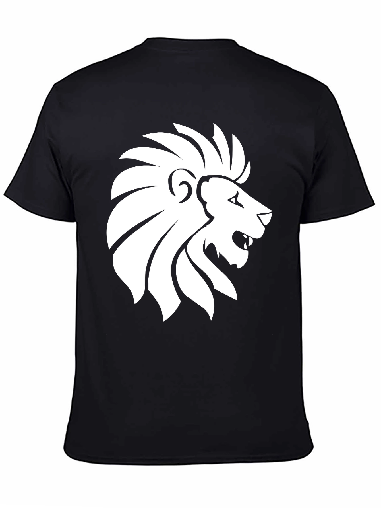 Black Lion Graphic Tee - Stylish Mens T-Shirt