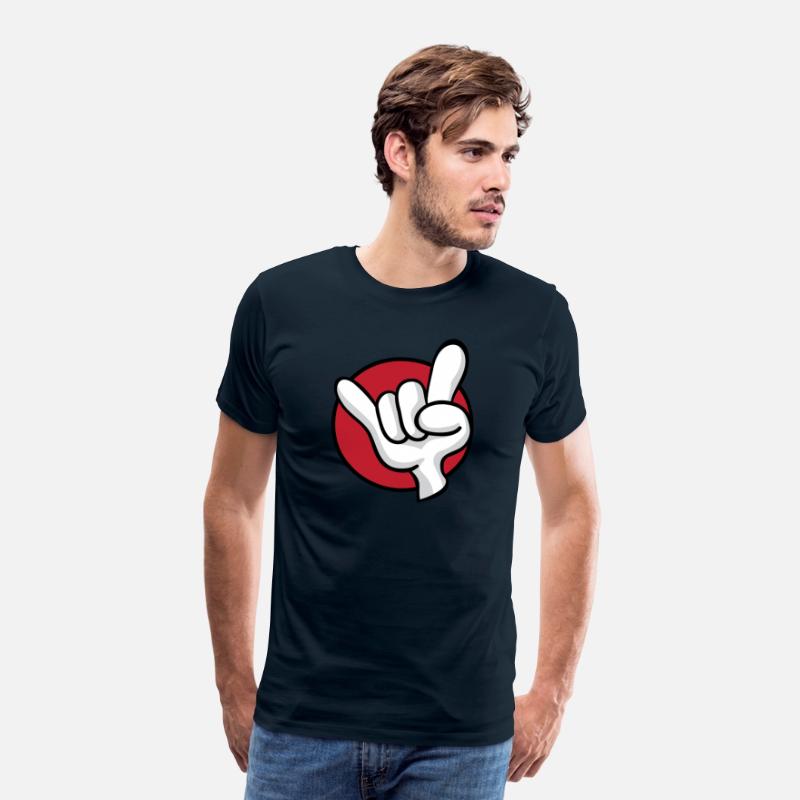 Rock On Heavy Metal Hard Rock Hand Sign Cartoon