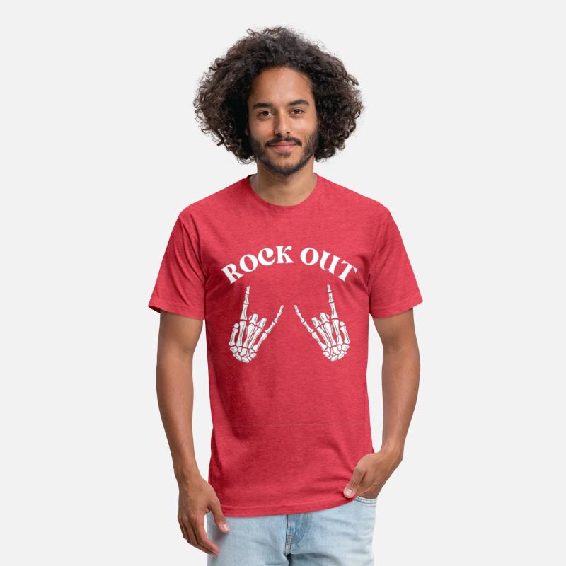 rock out skeleton hand pace sign rock and roll