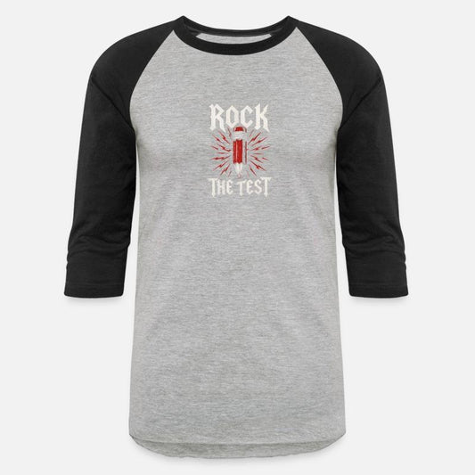 Rock The Test Funny Test Day Motivation The Test