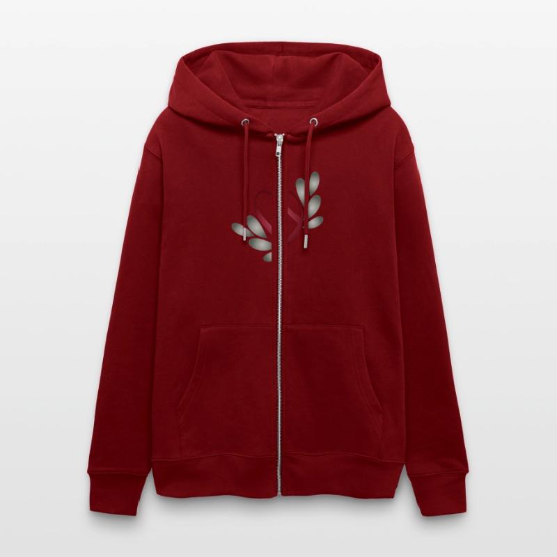 Romantic Valentine's Day Heart symbol with leaves