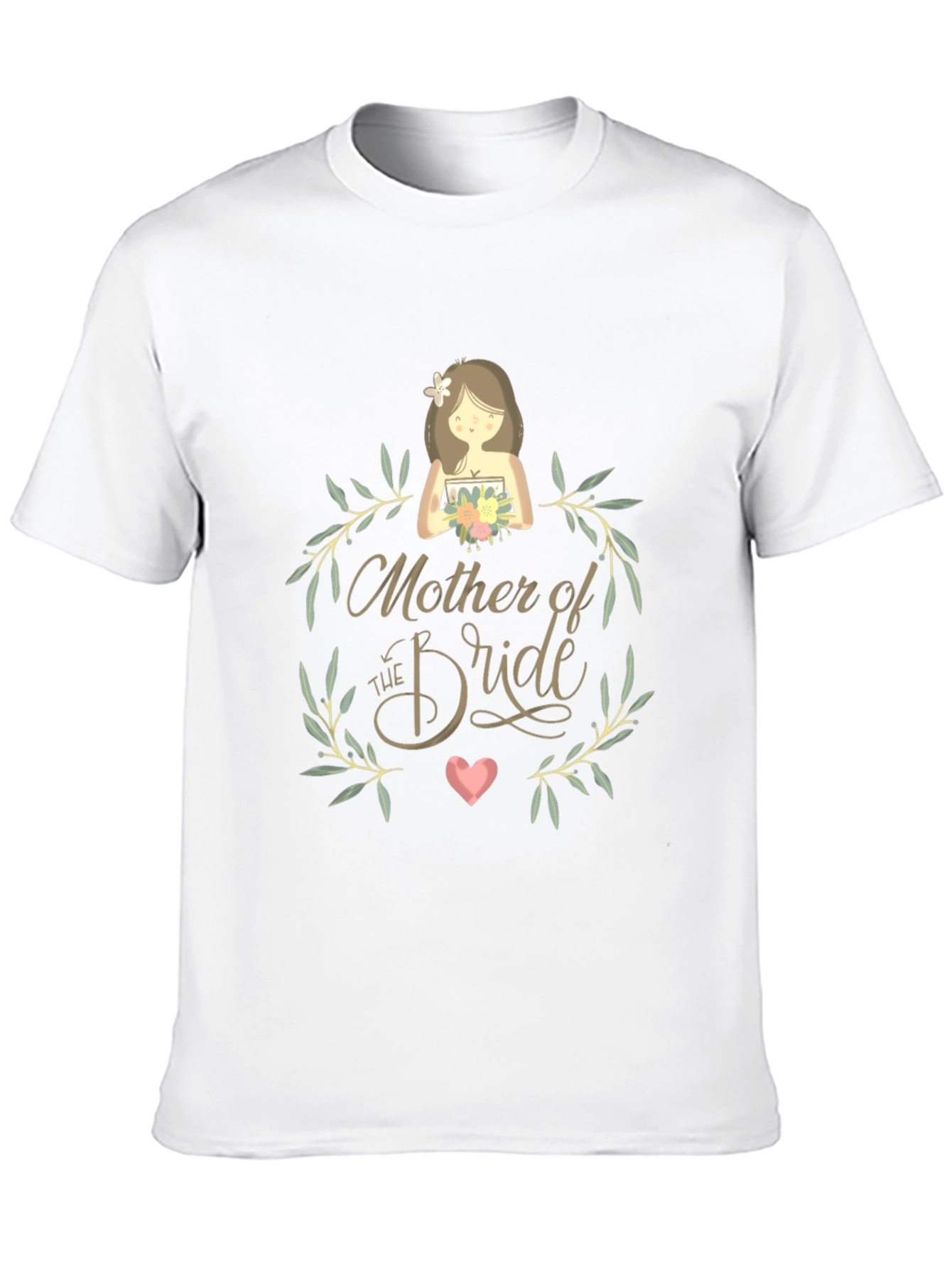 Mother of the Bride Graphic Tee - Black