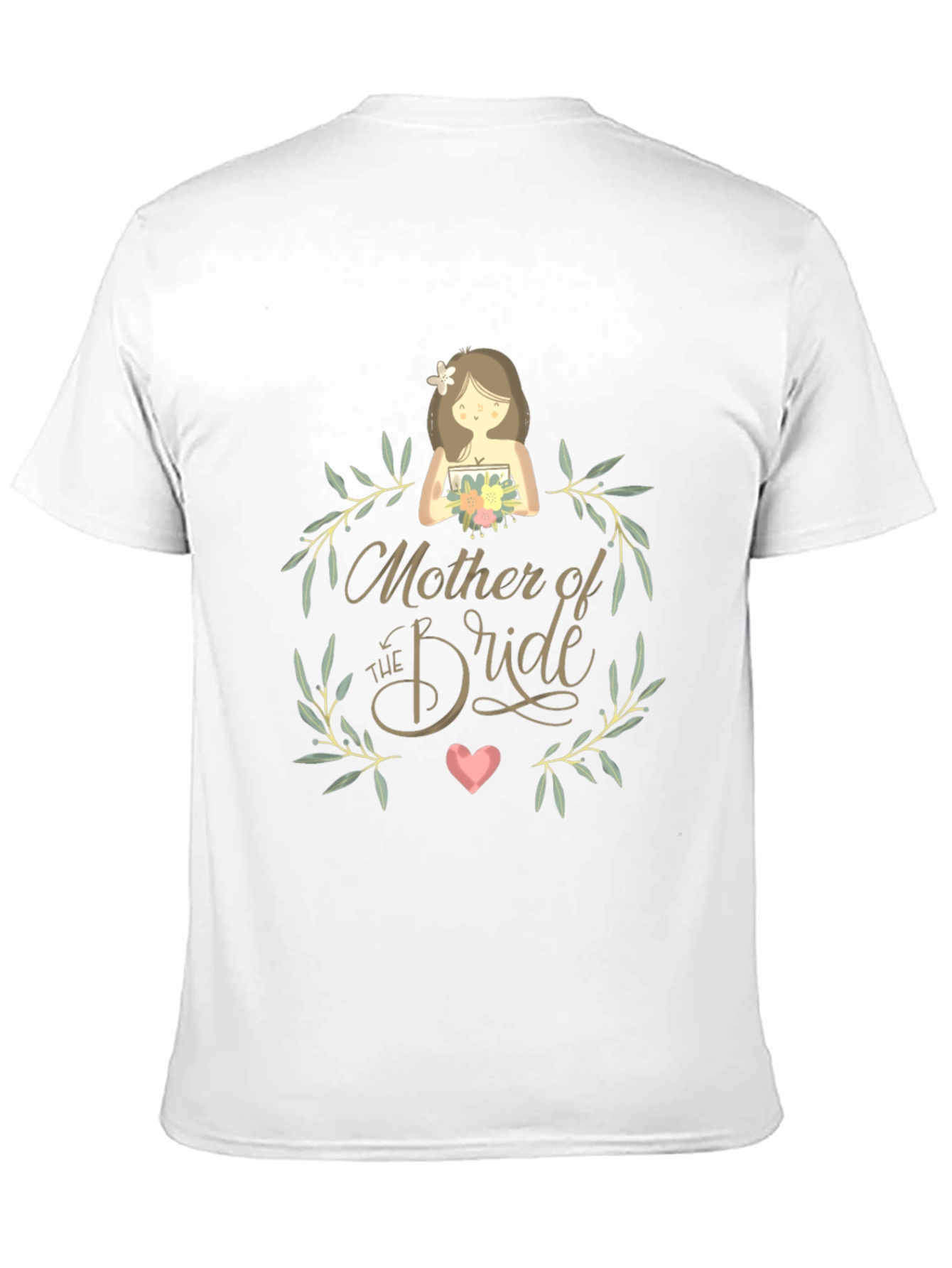Mother of the Bride Graphic Tee - Black