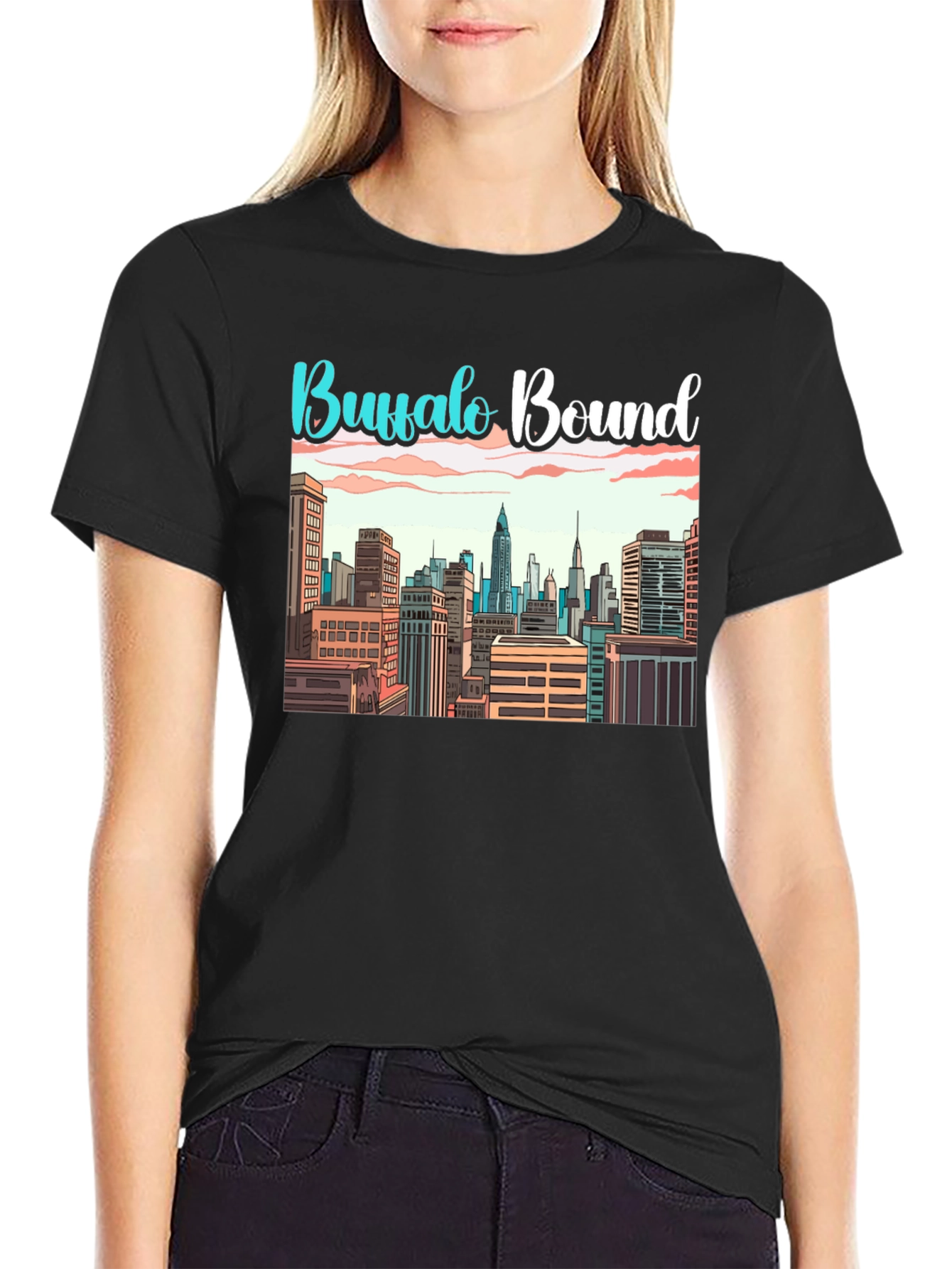 Buffalo Bound Skyline Graphic Tee