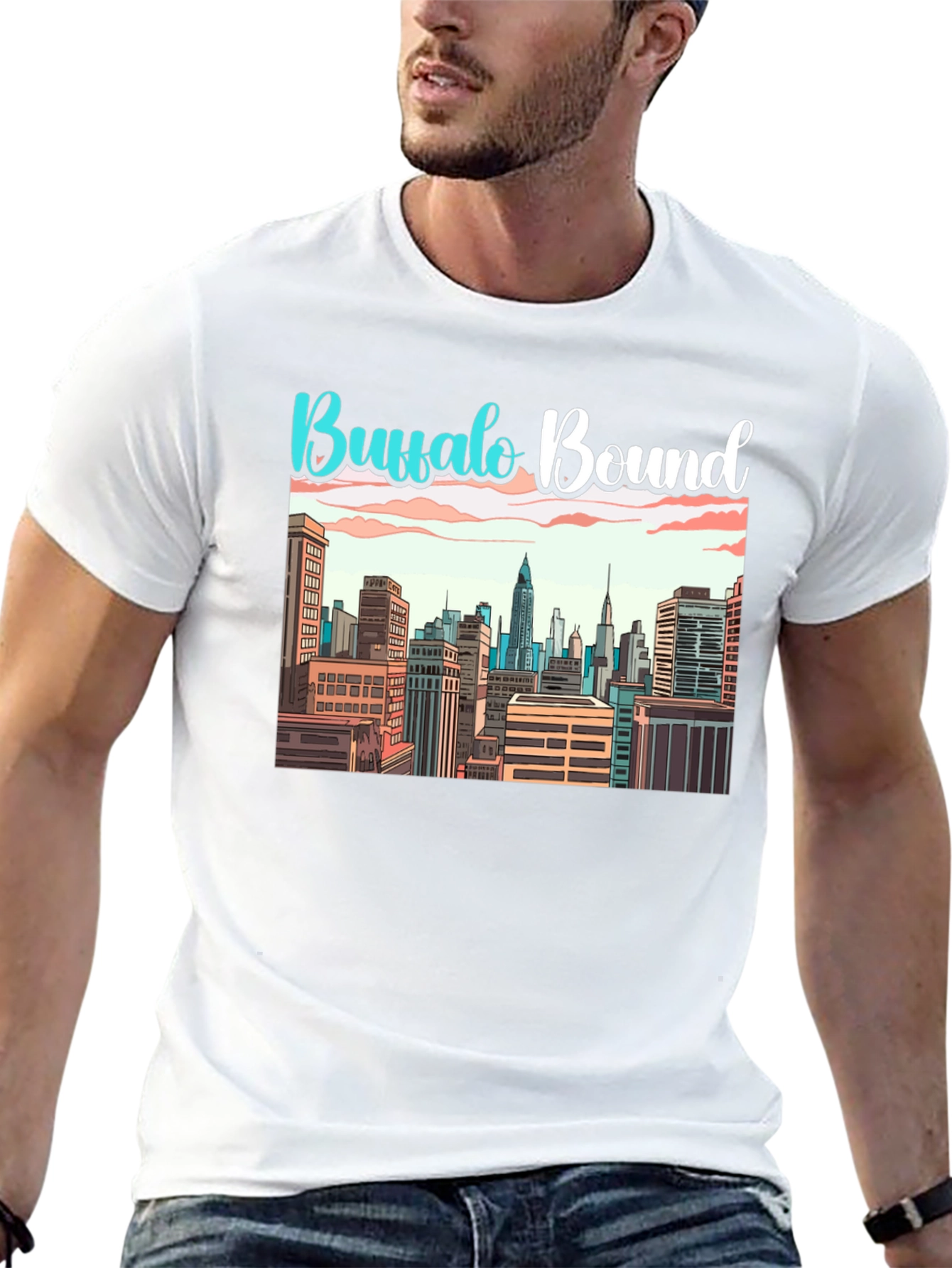 Buffalo Bound Skyline Graphic Tee
