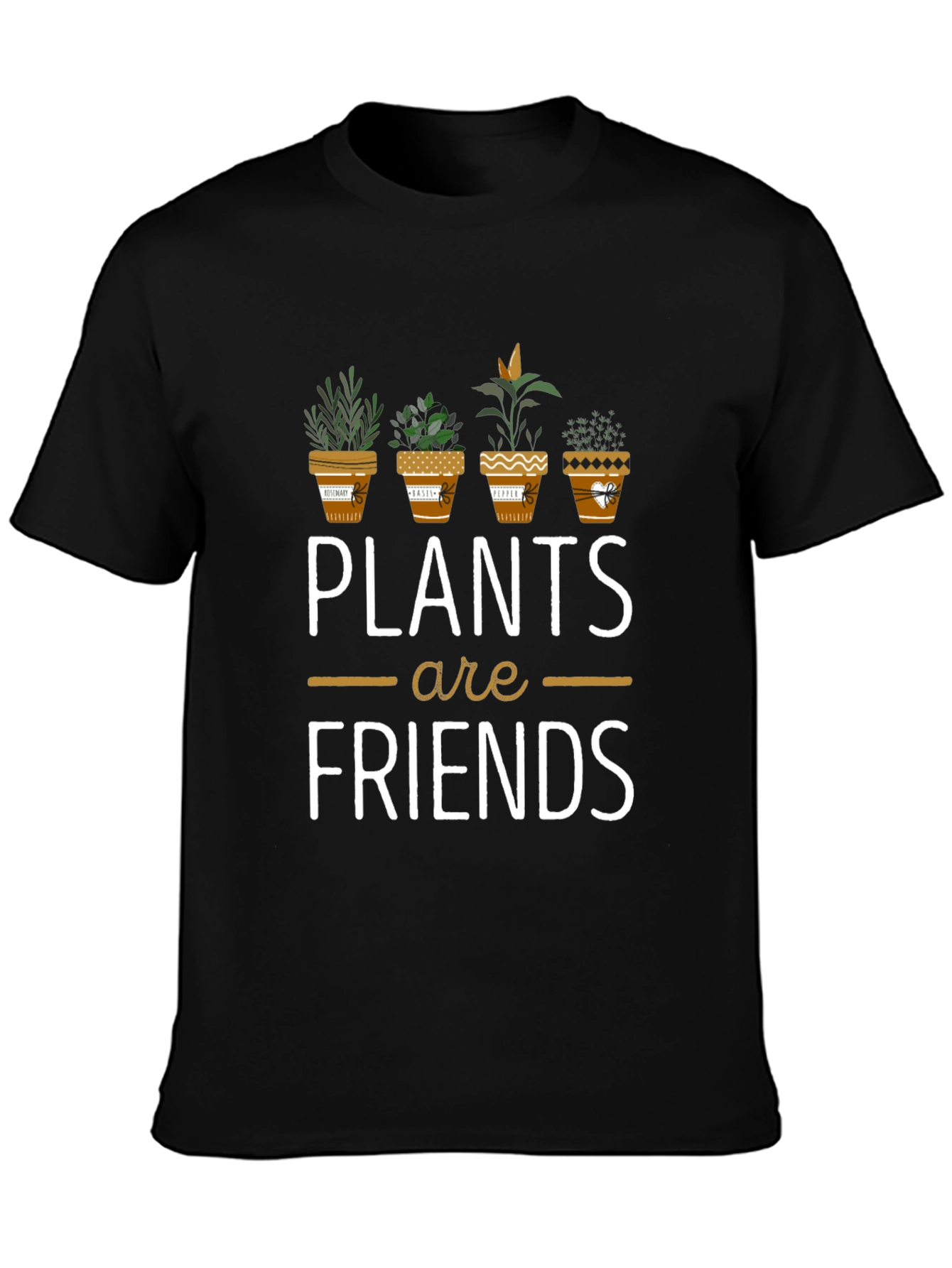 Plants Are Friends T-Shirt - Garden Lovers Tee