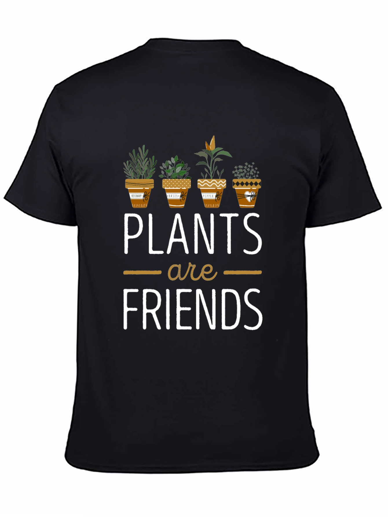 Plants Are Friends T-Shirt - Garden Lovers Tee
