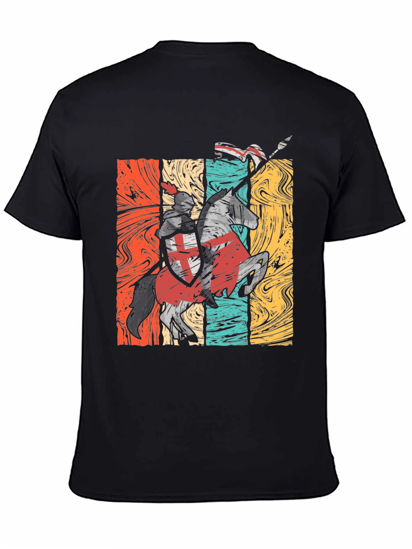 Retro Knight Templar T-Shirt