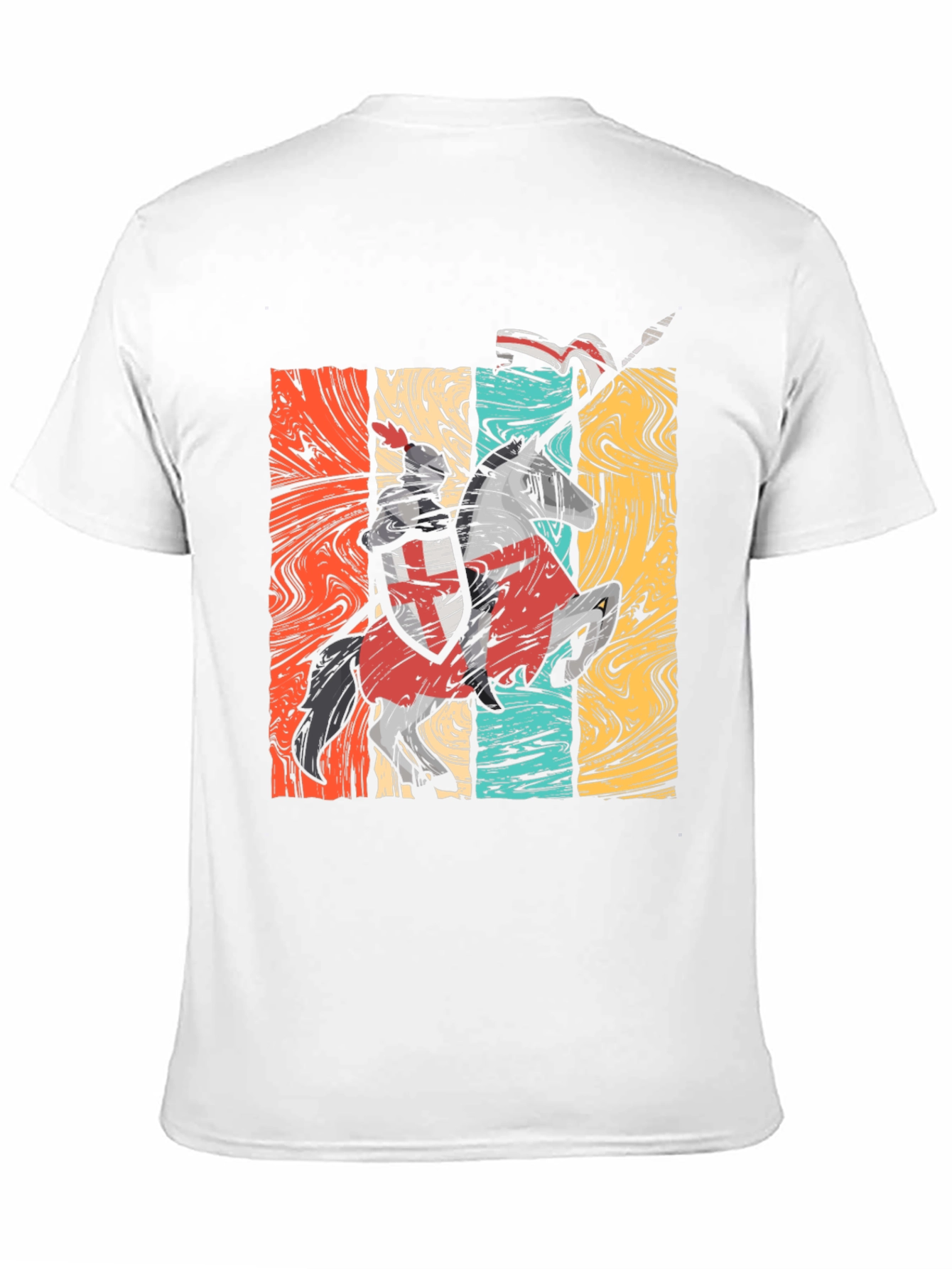 Retro Knight Templar T-Shirt