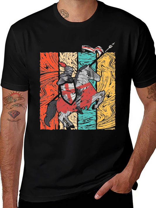 Retro Knight Templar T-Shirt